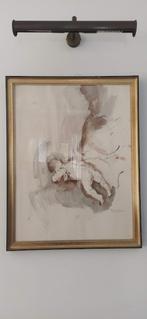 José Van Gucht aquarel “Moeder en kind”, Ophalen