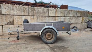 PH_001 Aanhangwagen RVS frame (Op te knappen) beschikbaar voor biedingen