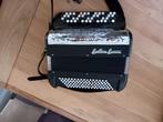Accordeon Ballone Burini, Muziek en Instrumenten, Gebruikt, 96-bas, Knopaccordeon, Met riemen