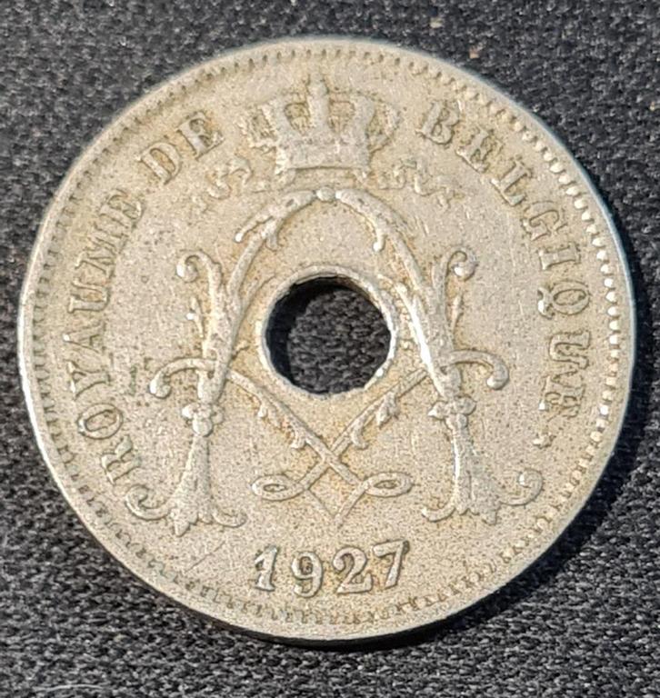 België 10 centimes, 1927 Legend in Frans, Postzegels en Munten, Munten | België, Losse munt, Ophalen