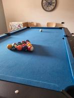 Pooltafel 7ft ( inclusief 4 keus), Sport en Fitness, Ophalen, Zo goed als nieuw