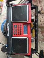 Werfradio, Audio, Tv en Foto, Radio's, Ophalen, Gebruikt, Bouwradio