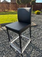 3 CHAISES HAUTES NOIRES NEUVES PERFECTA (SIMILICUIR, 99 CM), Maison & Meubles, Enlèvement, Comme neuf