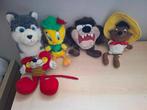 5 pluchen knuffels, in perfecte staat, Ophalen of Verzenden, Zo goed als nieuw, Overige typen