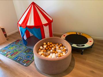 3 in ! Speeltent, trampolin, ballenbad!, Kinderen en Baby's, Ophalen, Zo goed als nieuw