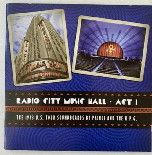 Prince – Radio City Music Hall - Act I, Cd's en Dvd's, Cd's | Pop, Nieuw in verpakking, 1980 tot 2000, Verzenden