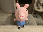 Peppa Pig George pluche character (30 cm), Ophalen of Verzenden, Zo goed als nieuw, Overige typen