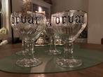 Orval glazen 4 stuks, Verzamelen, Glas en Drinkglazen, Ophalen, Nieuw, Bierglas