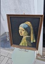 Tableau reproduction "La jeune fille à perle" de Johannes Ve, Ophalen