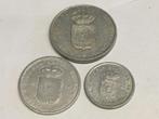 Lot de 3 pièces différentes du Congo belge, Timbres & Monnaies, Enlèvement ou Envoi