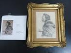 tekening Jos (Jozef) De caluwé 1938 Manske Pieters, Ophalen of Verzenden