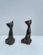 Antieke bronzen katjes, Ophalen, Brons