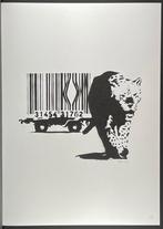 Banksy - Barcode Leopard, Antiek en Kunst, Ophalen of Verzenden