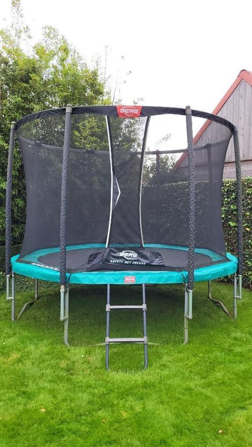 Trampoline BERG Champion 330 (met net + beschermhoes winter), Kinderen en Baby's, Speelgoed | Buiten | Trampolines, Gebruikt, Ophalen