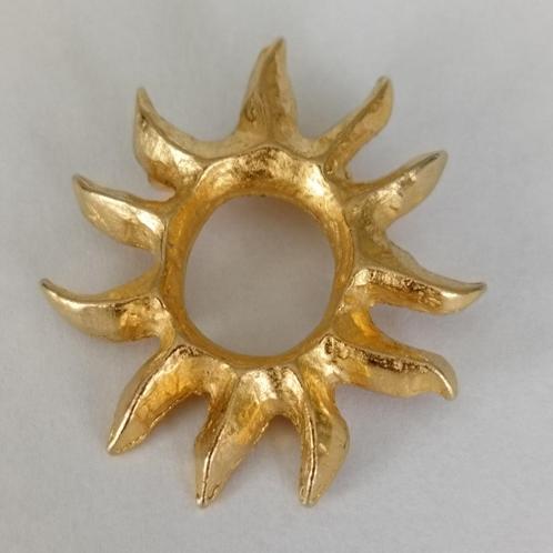 Lancome Paris, vintage broche/hanger., Handtassen en Accessoires, Broches, Zo goed als nieuw, Goud, Verzenden