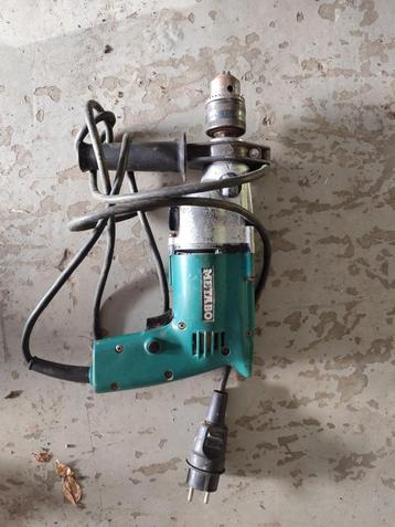Perceuse percussion metabo 0169 4s, Enlèvement, Utilisé, Perceuse