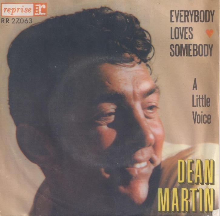 Dean Martin – Everybody loves somebody / A little voice, Cd's en Dvd's, Vinyl Singles, Gebruikt, Single, Pop, 7 inch, Ophalen of Verzenden