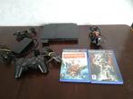 Ps2 slim met controller, memorycard en 2 games, Ophalen of Verzenden, Slim