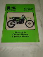 Manuel du propriétaire de la Kawasaki Kx420, Motos, Modes d'emploi & Notices d'utilisation, Kawasaki