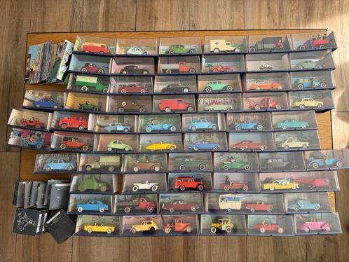 De auto's van Kuifje - verzameling als geheel aangeboden, Verzamelen, Stripfiguren, Gebruikt, Beeldje of Figuurtje, Kuifje, Ophalen of Verzenden