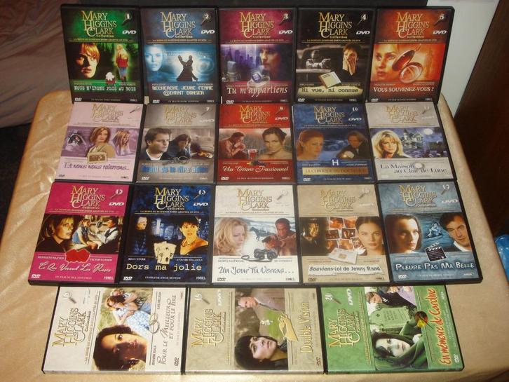 MARY HIGGINS CLARK Collection de 18 Films DVD Etat Neuf, Cd's en Dvd's, Dvd's | Tv en Series, Nieuw in verpakking, Overige genres