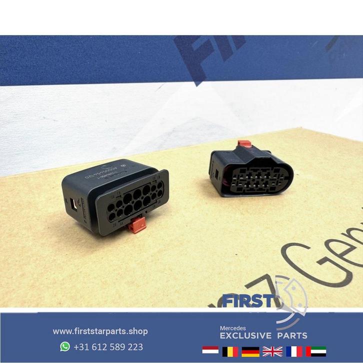 KOPLAMP STEKKER SOCKET L/R W176 W177 W246 W247 W204 W205 W20, Auto-onderdelen, Elektronica en Kabels, Mercedes-Benz, Gebruikt