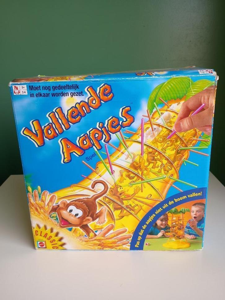 Vallende aapjes Mattel, Hobby en Vrije tijd, Gezelschapsspellen | Bordspellen, Gebruikt, Ophalen of Verzenden