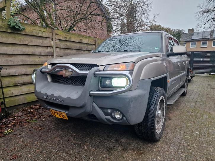 Chevrolet Avalanche 8.1 4x4 LPG Benzine 3500kg grijskenteken, Auto's, Chevrolet, Particulier, Avalanche, 4x4, Airbags, Airconditioning