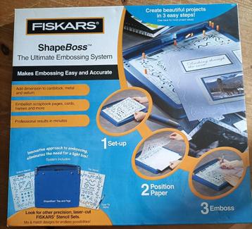 Shapeboss Fiskars - Embossing system