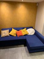 Canapé IKEA Friheten convertible en lit avec rangement, Ophalen, Gebruikt, Tweepersoons, Blauw