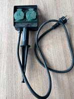 Stekkerdoos voor buiten. Waterdicht, Doe-het-zelf en Bouw, Ophalen of Verzenden, Nieuw, Stopcontact