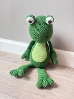 Handgemaakte gehaakte kikker knuffel, Kinderen en Baby's, Speelgoed | Knuffels en Pluche, Ophalen, Nieuw, Kikker