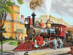 Puzzle avec train à vapeur 160 pcs., Antiquités & Art, Enlèvement ou Envoi