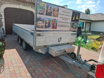 Geremde Aanhangwagen HENRA 3.30M X 1.80M in perfecte staat! beschikbaar voor biedingen