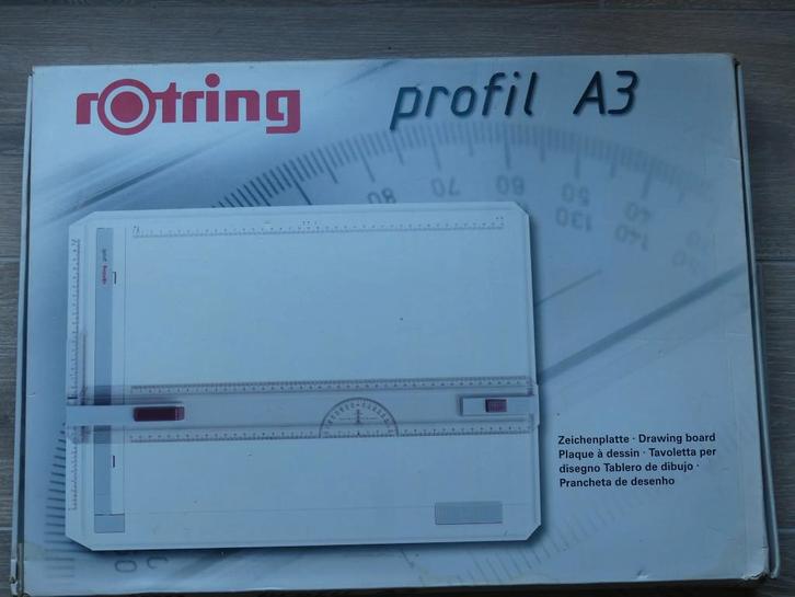 Profil rotatif A3, Bricolage & Construction, Tables à dessin, Utilisé, Moins de 130 cm, Enlèvement ou Envoi