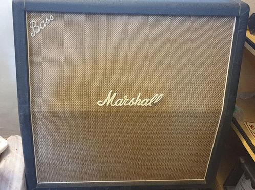 2 Marshall Bass 1935 4x 12"  années 70, Musique & Instruments, Amplis | Basse & Guitare, Utilisé, Guitare, 100 watts ou plus, Enlèvement