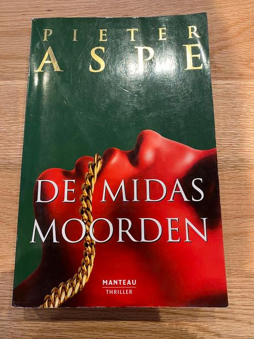 Pieter Aspe - De midasmoorden, Livres, Thrillers, Comme neuf, Enlèvement ou Envoi