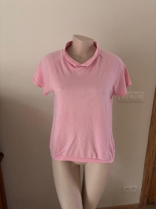 Tshirt Roze – Van Hassels (L), Kleding | Dames, T-shirts, Zo goed als nieuw, Maat 42/44 (L), Roze, Korte mouw, Ophalen of Verzenden