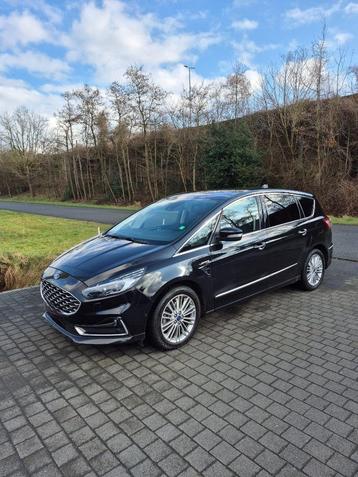 Ford S-Max S-Max 2.0 EcoBlue Aut. VIGNALE, Cuir, Achat, Carnet d'entretien, Noir