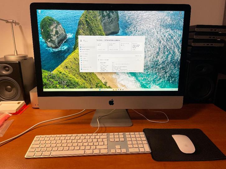 iMac 27-inch Intel-I7 Ram 16 GB SSD 256 GB GTX 675MX 1Gb, Computers en Software, Desktop Pc's, 3 tot 4 Ghz, SSD, 16 GB, Met monitor