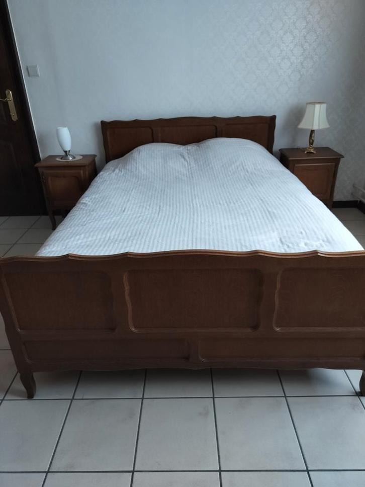 Bretoense 2 pers slaapkamer, Maison & Meubles, Chambre à coucher | Lits, Utilisé, Enlèvement