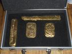 Koffer Vol Goud! 1375 Gram Aan Goudbaren! Inclusief Koffer., Ophalen of Verzenden, Goud