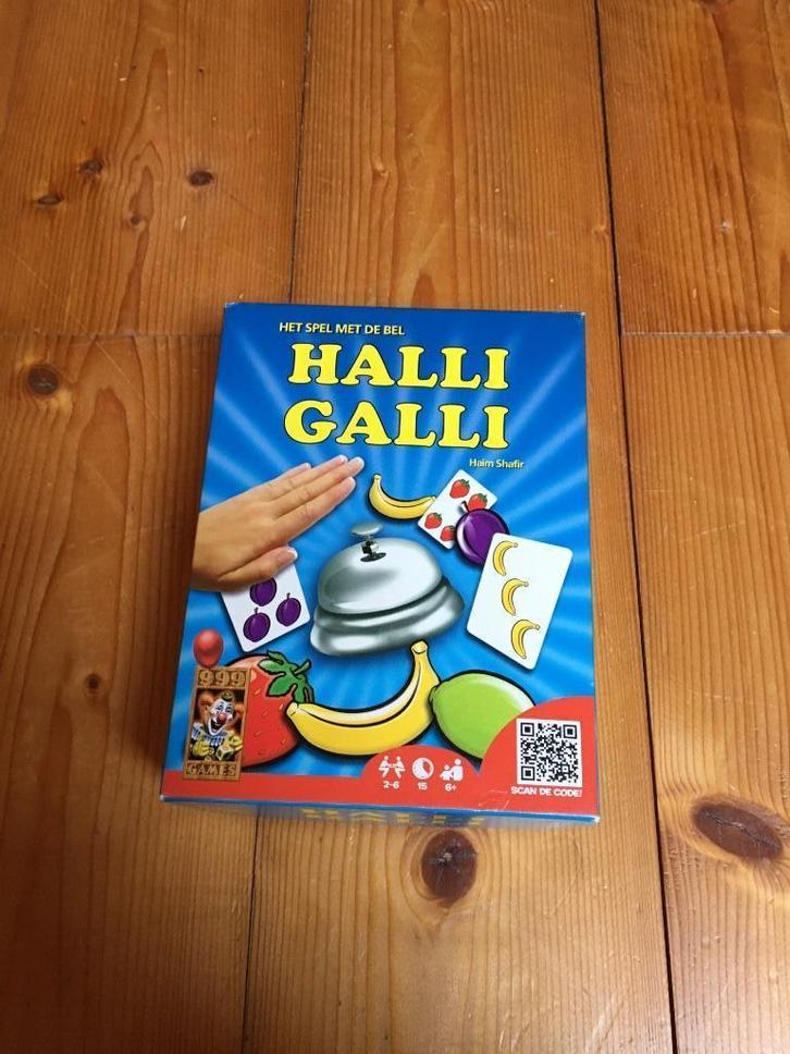 Halli Galli Het Bordspel, Hobby en Vrije tijd, Gezelschapsspellen | Bordspellen, Zo goed als nieuw, Een of twee spelers, Drie of vier spelers