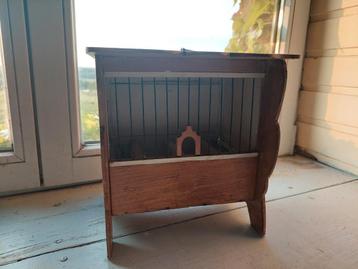 Ancienne cage à  oiseaux pour concours de chant beschikbaar voor biedingen