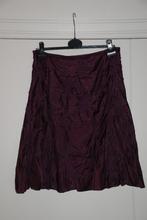 Heel mooie rok JUST B, auberginekleur. Medium. Zeer goede st, Taille 38/40 (M), Enlèvement ou Envoi, Autres couleurs, Just B