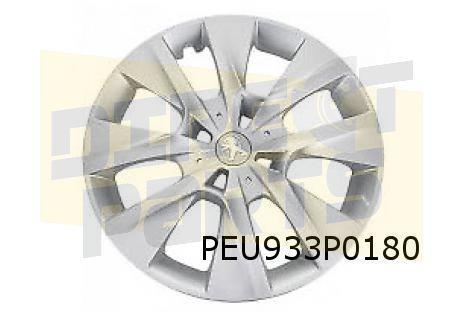 Peugeot 208 (4/12-11/19) wieldeksel 15" "Bore" niveau 1 (EVT, Auto diversen, Wieldoppen, Nieuw, Verzenden