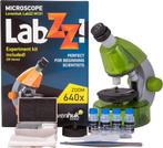 Levenhuk LabZZ M101 Lime 40X-640X Beginner Microscoop voor k, Kinderen en Baby's, Speelgoed | Educatief en Creatief, Nieuw, Ophalen of Verzenden