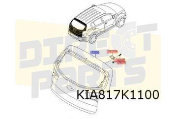 Kia Sportage achterklep (8/10-1/16) (SL) Origineel! 737003W0 beschikbaar voor biedingen