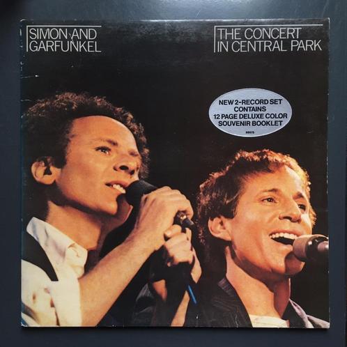 Vinyl 2x LP Simon Garfunkel Concert in Central Park 1982 NM, Cd's en Dvd's, Vinyl | Pop, 12 inch, Ophalen of Verzenden