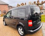 MOOIE VW CADDY 1.6 TDI AIRCO GEKEURD, Auto's, Euro 5, Caddy Combi, Zwart, Bedrijf